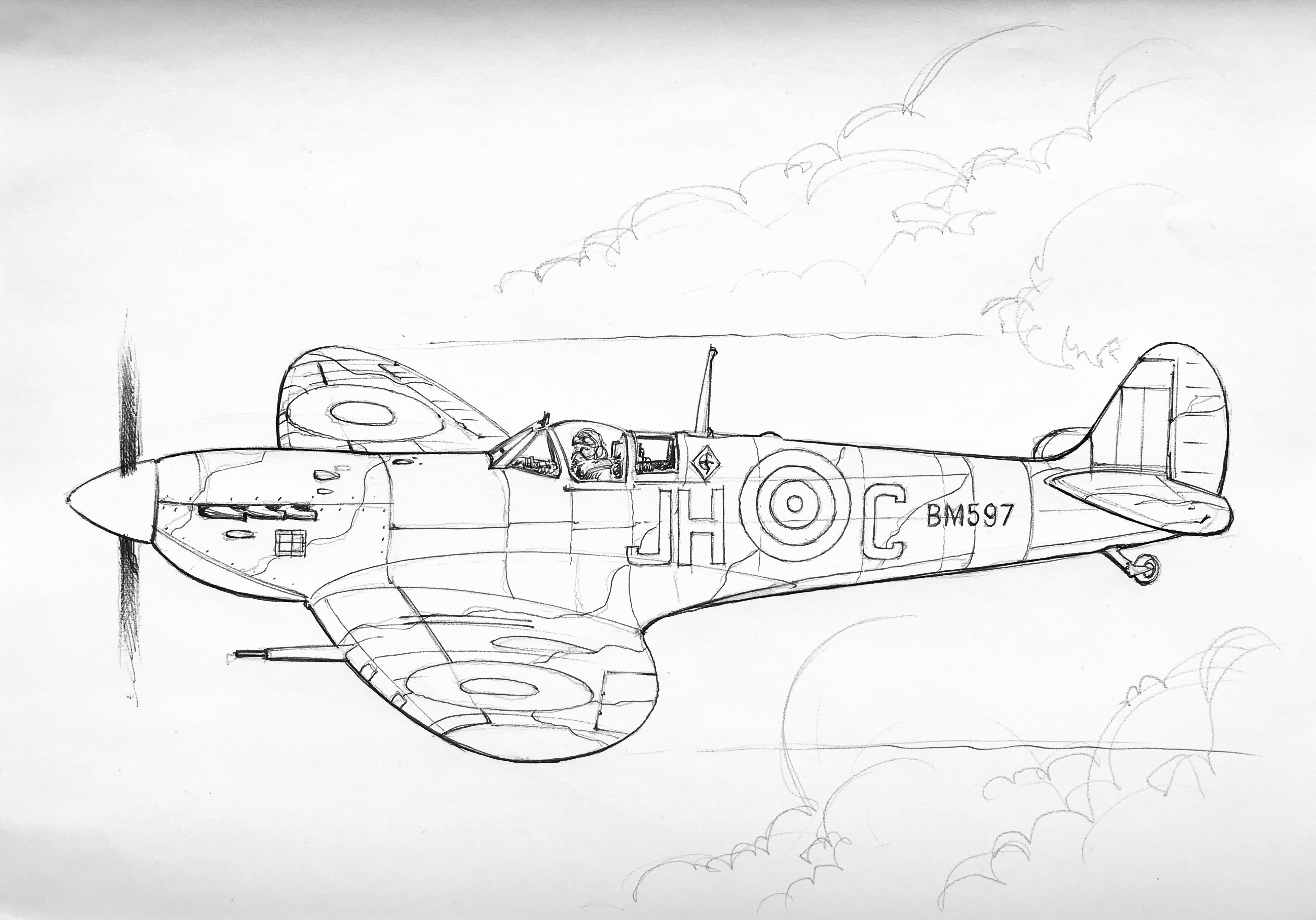 Sketches — view 1